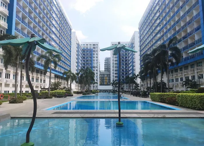 Apartamento Sea Residences 5mins Walk To Sm Moa, Arena, Smx, 55" Googletv