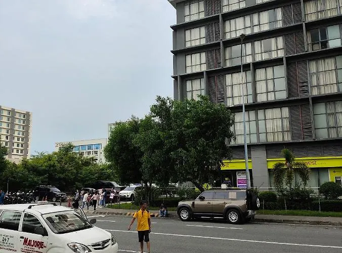 Apartamento Sea Residences 5mins Walk To Sm Moa, Arena, Smx, 55" Googletv