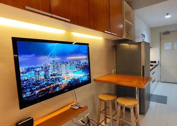 Sea Residences 5mins Walk To Sm Moa, Arena, Smx, 55" Googletv * Manila