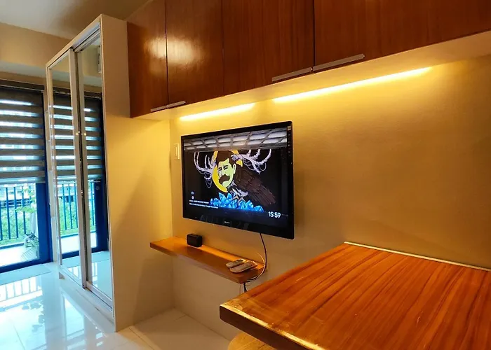 Sea Residences 5mins Walk To Sm Moa, Arena, Smx, 55" Googletv Apartamento Manila